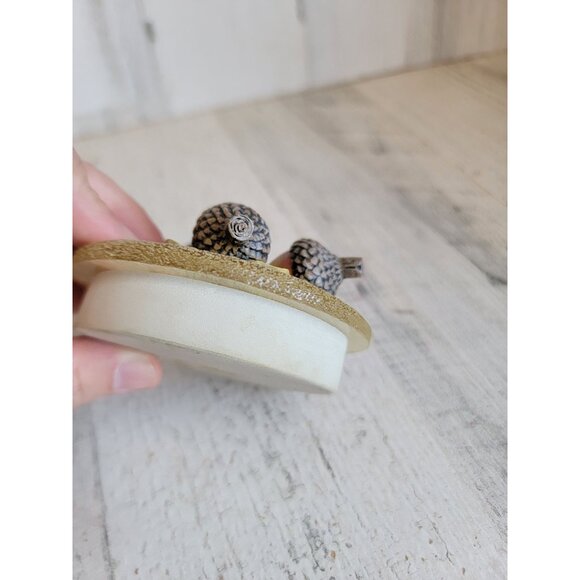 Acorn fall candle lid accessory unique Thanksgiving home decor - Picture 5 of 6